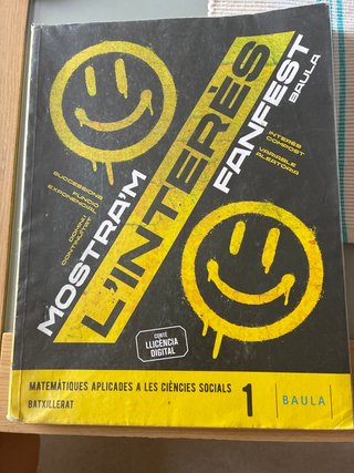 Matemàtiques aplicades a les Ciències Socials 1...