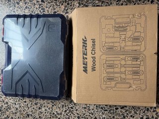 Maletín Cinceles Formones + Martillo