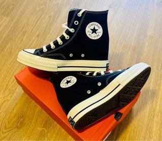Converse All Star Altas Talla 37, 37.5, 38 Negras