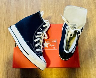 Converse All Star Altas Talla 37, 37.5, 38 Negras