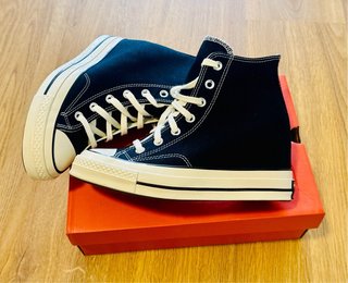 Converse All Star Altas Talla 37, 37.5, 38 Negras