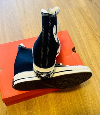 Converse All Star Altas Talla 37, 37.5, 38 Negras
