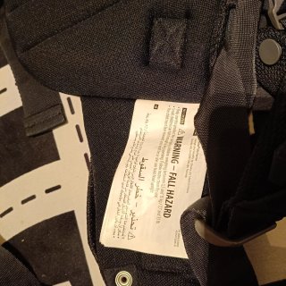 Portabebés Stokke My Carrier Negro