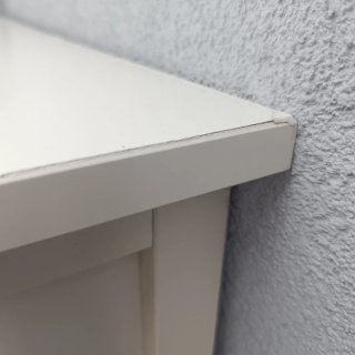 Zapatero Ikea blanco. Hemnes