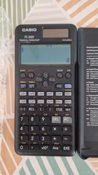 Calculadora Financiera Casio FC-200V