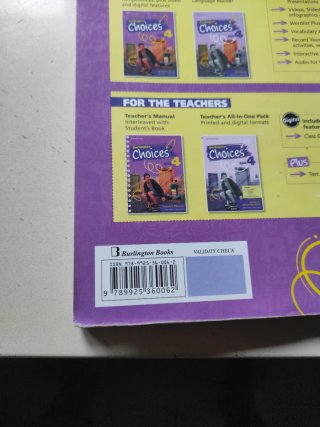 Libro inglés Burlington Choices 4 ESO