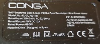 Base vaciado Conga Cecotec 9990