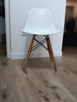 Sillas Diseño Escandinavo Blancas