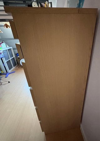 Cajonera IKEA MALM 6 cajones + espejo