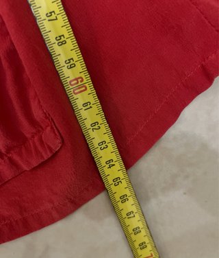 Blusa Luisa Spagnoli Rossa Wrap