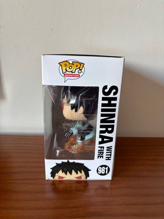 Funko Pop Fire Force - Shinra with Fire #981
