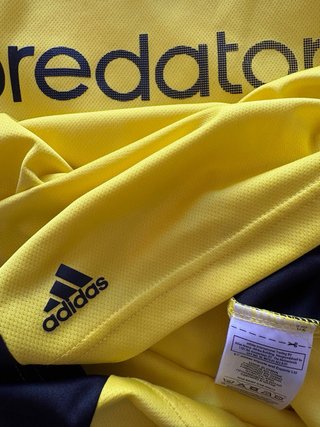 Camiseta Adidas Predator Amarilla