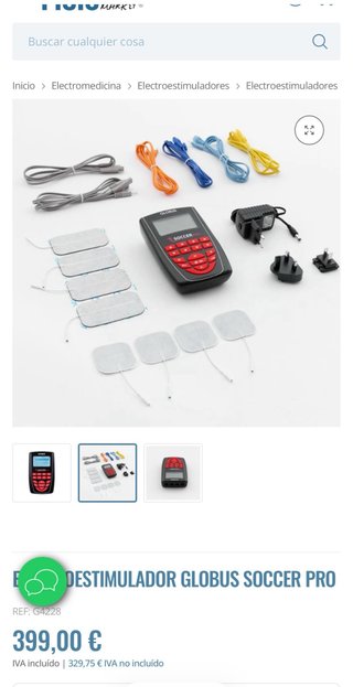 Electroestimulador Globus Soccer Pro