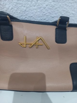 Bolso Hannibal Laguna Beige y Negro