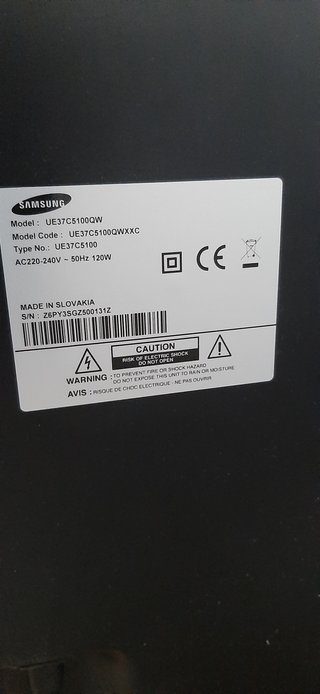 Televisión Samsung 37''