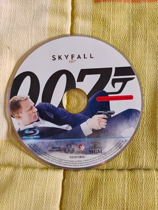 Skyfall Blu-ray y DVD