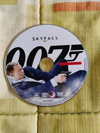 Skyfall Blu-ray y DVD