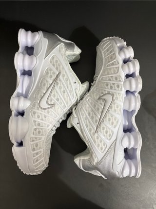 Nike Shox TL white silver nueva