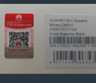 Altavoz Mini Bluetooth Huawei CM510 Negro