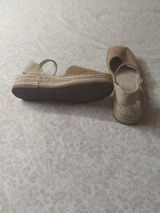 Zapatillas esparto Zara niña Talla 37