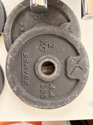 Kit Mancuernas 12kg (8x 1kg, 2x 2kg)