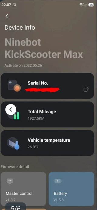 Segway Ninebot KickScootMax G30 Patinete Eléctrico