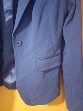 Chaqueta azul formal