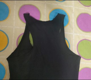 Camiseta tirantes Springfield negra