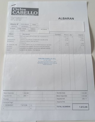 Bicicleta MEGAMO 29 MTB Carbono
