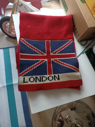 Bufanda Union Jack Londres Hombre