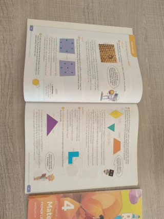 Libro escolar matemáticas 4primaria