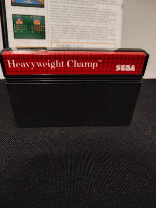 Sega Heavyweight Champ Master System