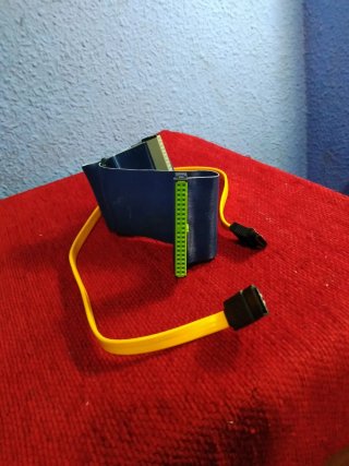 Cable SATA y IDE para disco duro
