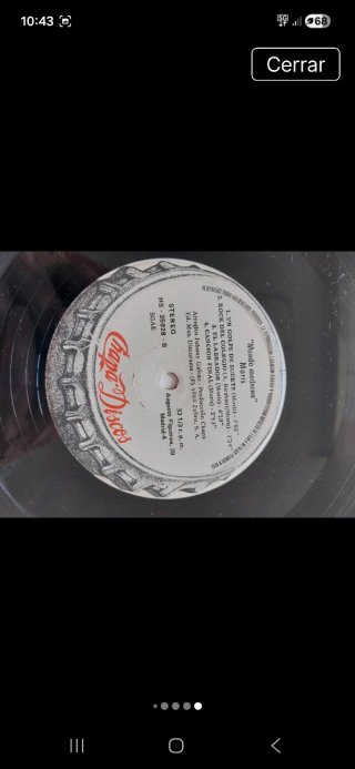 Vinilo Moris - Mundo Moderno