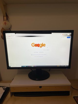 PC Gaming sobremesa negro + pantalla