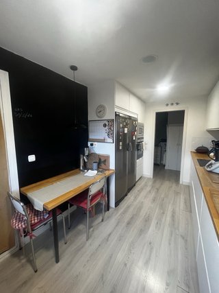 Cocina Completa Gris y Blanca