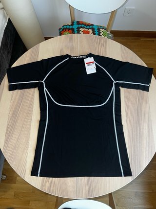 Camiseta Nike Pro Compresión Negra