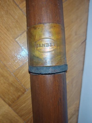 Escalera HANBEL madera plegable vintage