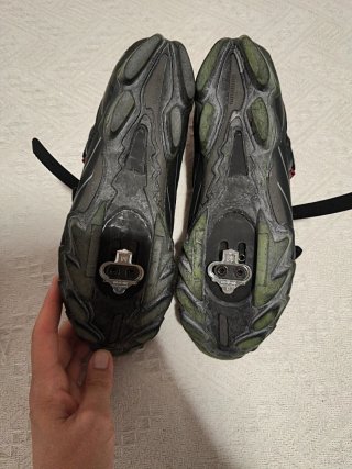 Zapatillas Shimano Spinning Negras Rojas