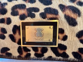 Bolso Tous Animal Print Pelo