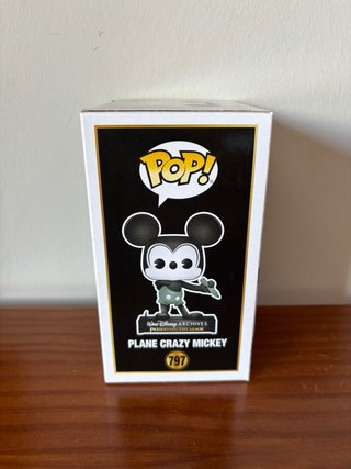 Funko Pop Plane Crazy Mickey #797
