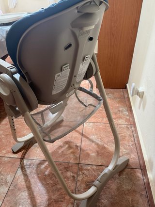 Trona Chicco azul polipiel