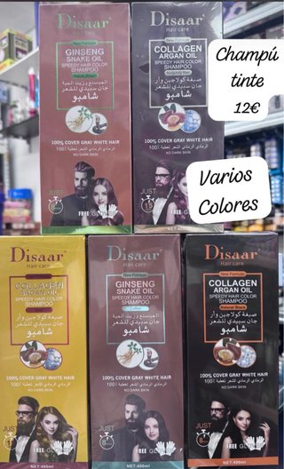 Champú Tinte Disaar Varios Colores 12€