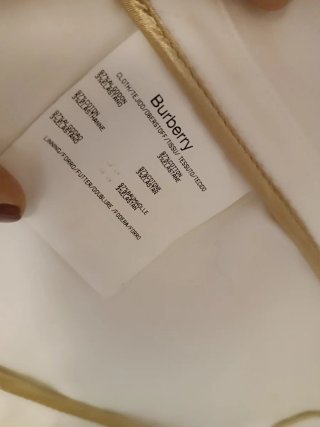 Americana Burberry Mujer Talla M Elástica