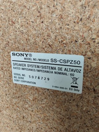 Altavoces Sony