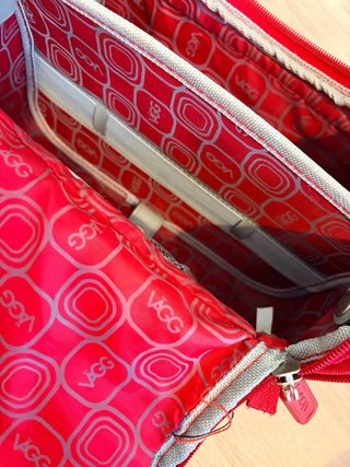 Neceser rojo para maleta