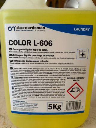 Lote Lavandería Profesional: Detergente Color 5Kg