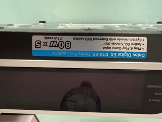 Centro Control Kenwood VRS-6200 + JBL ES30