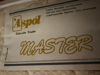Colchón Aspol Master 135x190 cm
