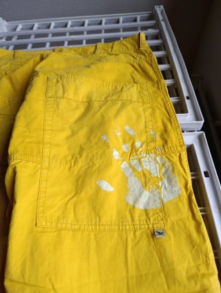Pantalón Salewa Boulder Amarillo